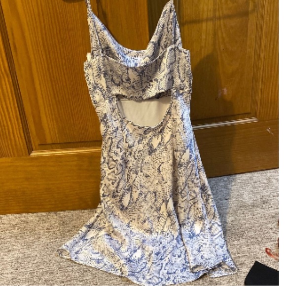 American Eagle Snake Skin Print Dress - Picture 2 of 4